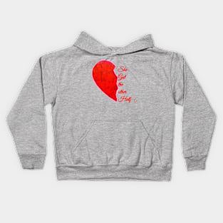 Valentines day Kids Hoodie